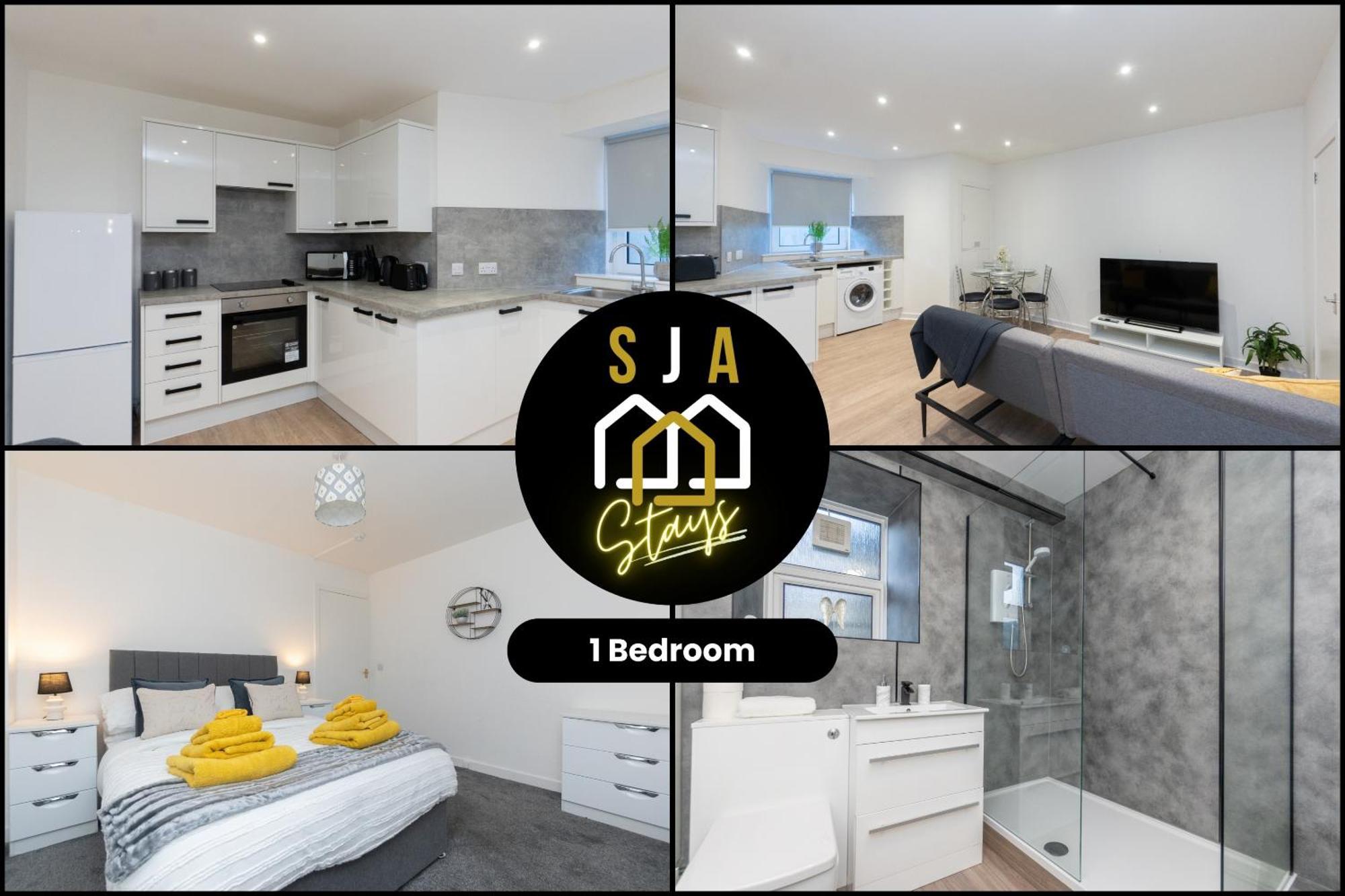 אברדין Central City Stay - Sja Stays - 1 Bed Apartment מראה חיצוני תמונה